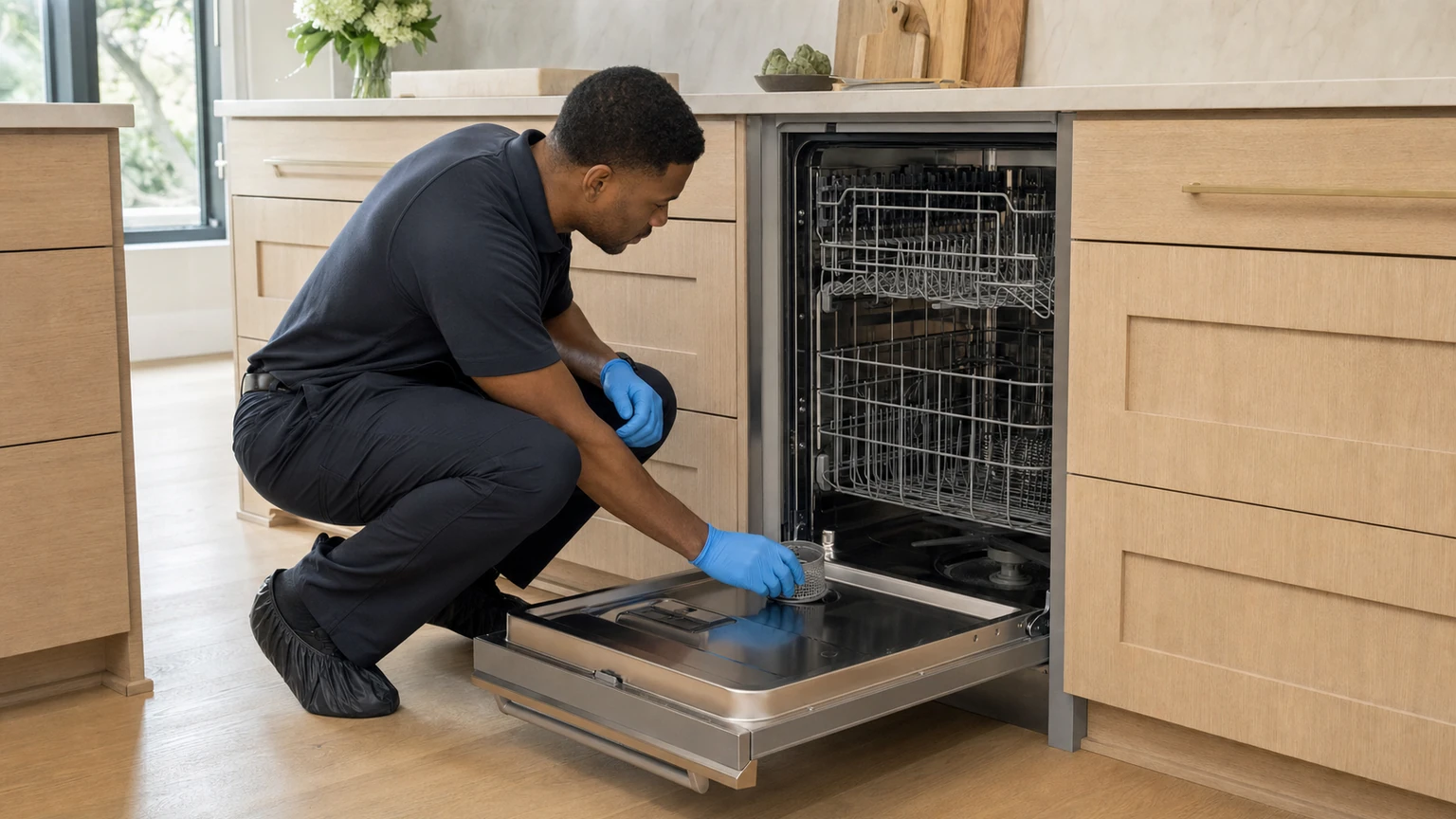 Undercounter ice maker diagnostic visit in Haddonfield